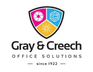 Gray & Creech Shield Logo Office Solutions Greensboro Raleigh